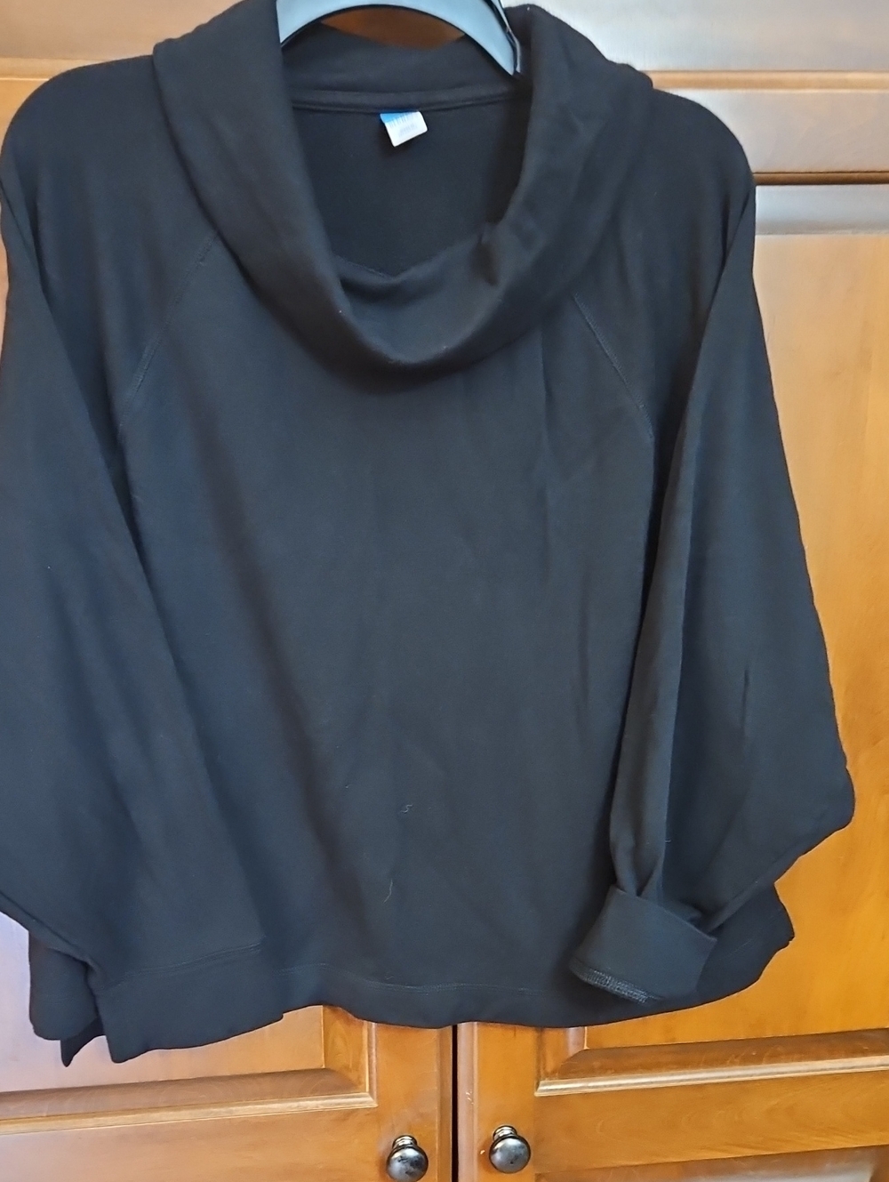 Old Navy Black Cowl Neck Sweatshirt